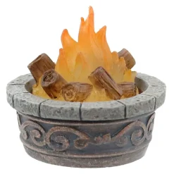 Mini LED Fire Pit Decoration by Ashland®