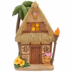 Mini LED Tiki Flame Hut Decoration by Ashland®