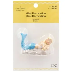 Mini Mermaid Decoration by Ashland®