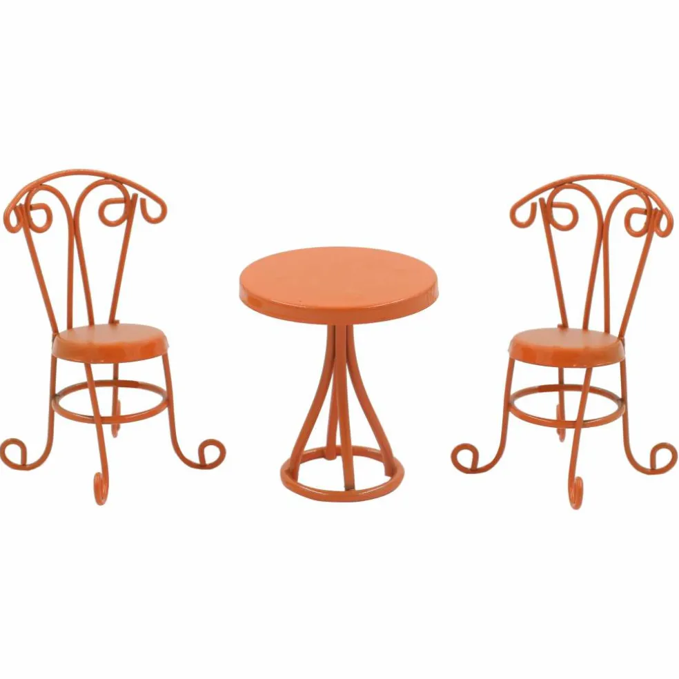 Mini Orange Bistro Table & Chairs by Ashland®