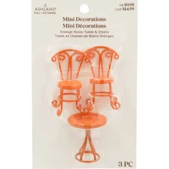 Mini Orange Bistro Table & Chairs by Ashland®