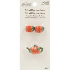 Mini Pumpkin Teapot & Cups by Ashland®