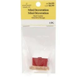 Mini Red Cooler Decoration by Ashland®