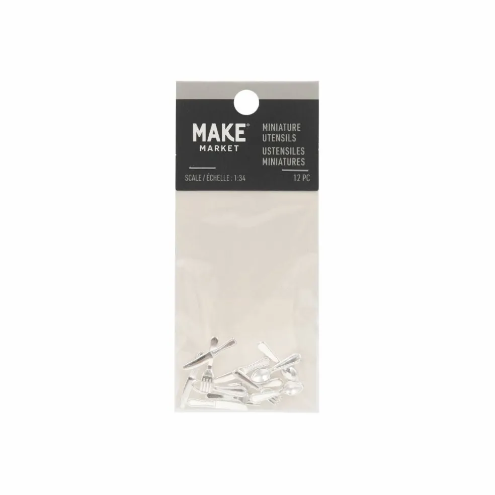 Mini Silver Utensil Set by Make Market®