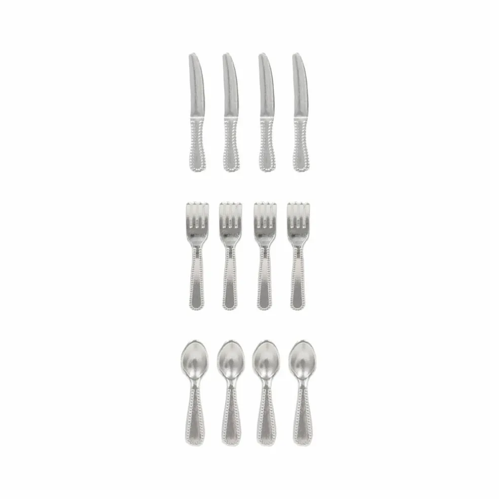 Mini Silver Utensil Set by Make Market®
