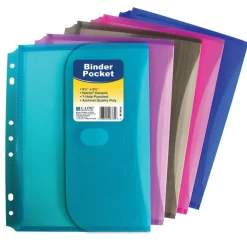 Mini-Size Binder Pocket, 18 Count