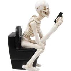 Mini Skeleton on Toilet by Ashland®