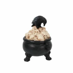 Mini Skull Bowl with Raven by Ashland®