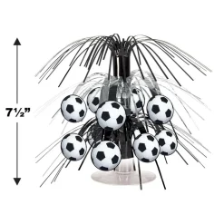 7.5" Mini Soccer Ball Cascade Centerpieces, 2ct.