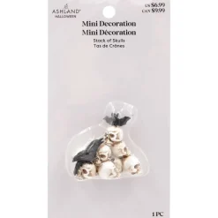 Mini Stack of Skulls with Crow & Bat by Ashland®