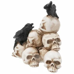 Mini Stack of Skulls with Crow & Bat by Ashland®