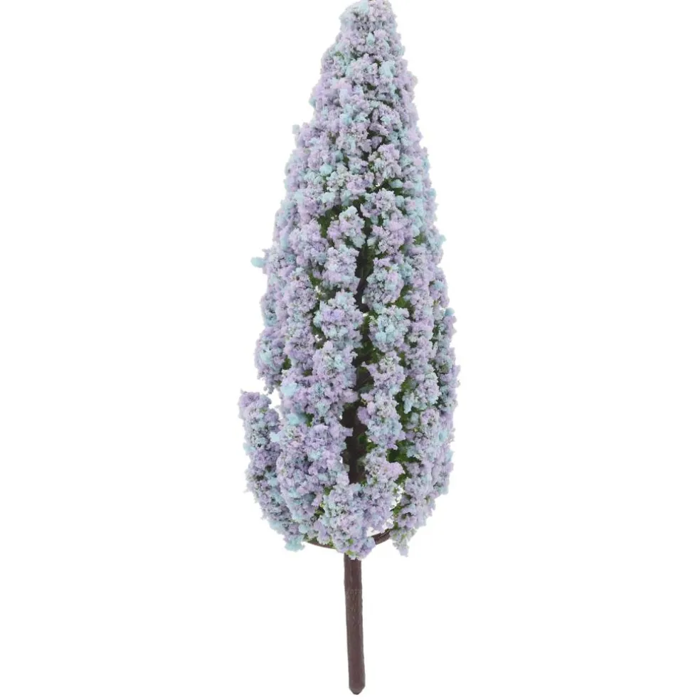 Mini Tall Purple & Light Blue Tree Decoration by Ashland®