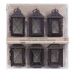 5" Mini Tea Light Lanterns, 6ct. by Ashland®