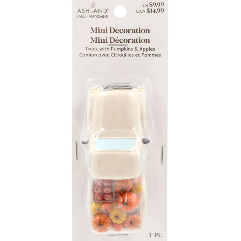 Mini Truck with Pumpkins & Apples by Ashland®