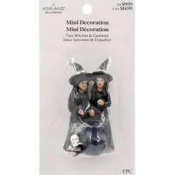Mini Two Witches & Cauldron by Ashland®