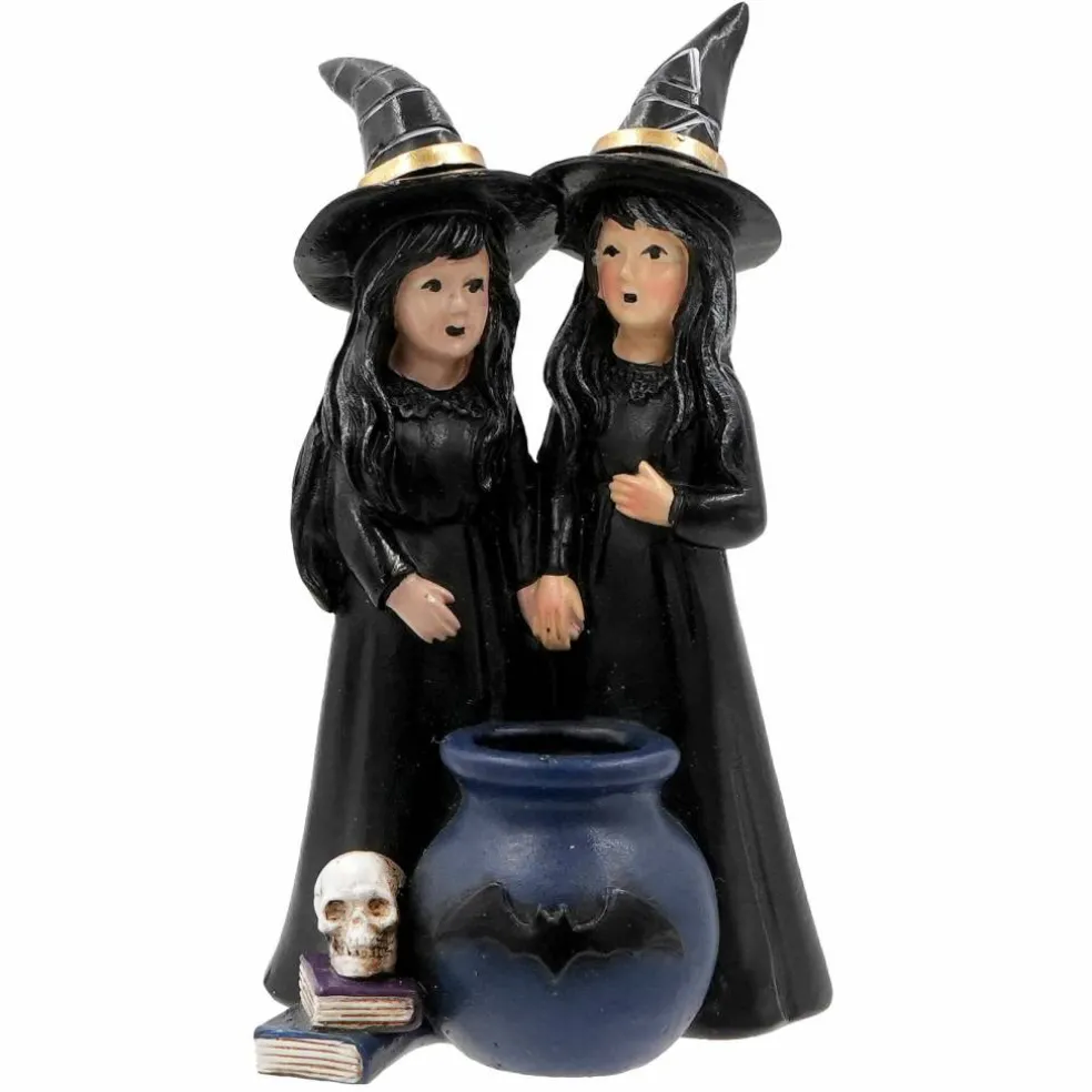 Mini Two Witches & Cauldron by Ashland®