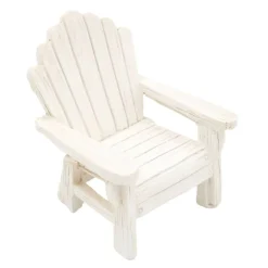 Mini White Adirondack Chair Decoration by Ashland®