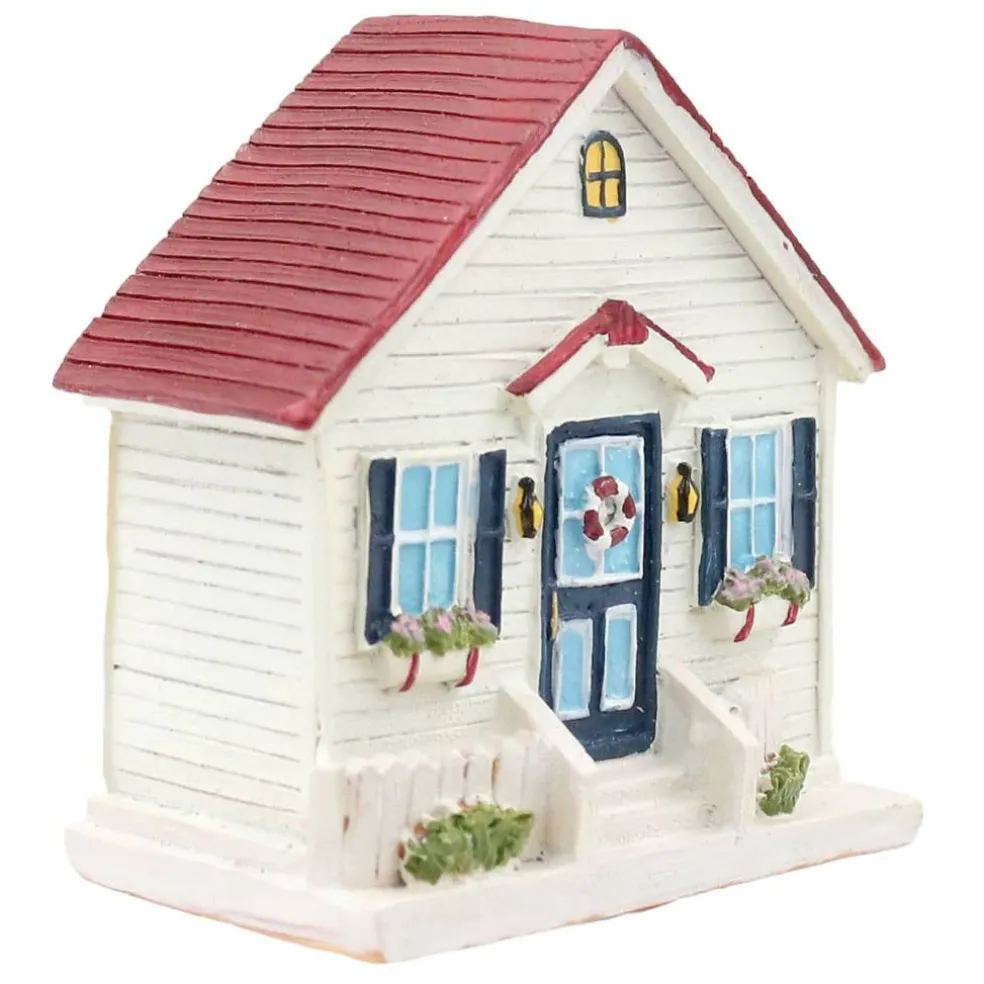 Mini White Beach House Decoration by Ashland®