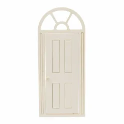 Mini White Door with Arch Top Window by AshlandĀ®