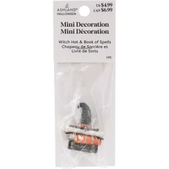 Mini Witch Hat & Book of Spells by Ashland®