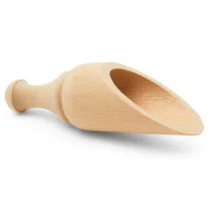 Mini Wooden Scoopers Assorted Sizes, Unfinished, for Bath Salts & Jars | Woodpeckers