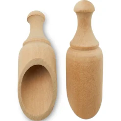 Mini Wooden Scoopers Assorted Sizes, Unfinished, for Bath Salts & Jars | Woodpeckers