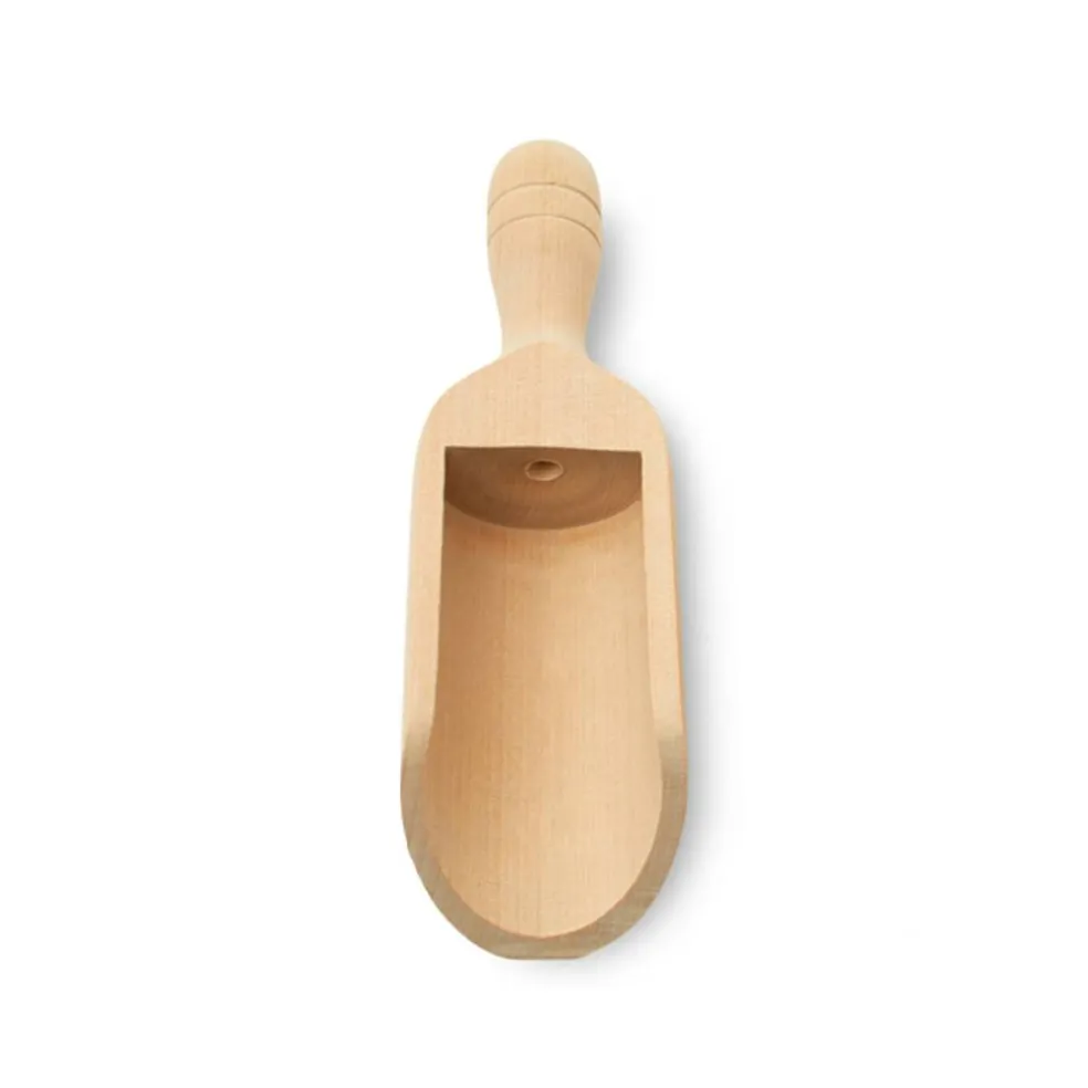 Mini Wooden Scoopers Assorted Sizes, Unfinished, for Bath Salts & Jars | Woodpeckers
