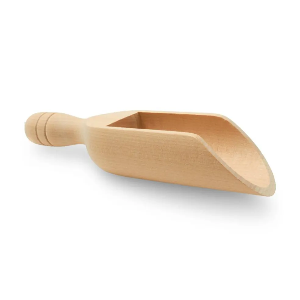 Mini Wooden Scoopers Assorted Sizes, Unfinished, for Bath Salts & Jars | Woodpeckers