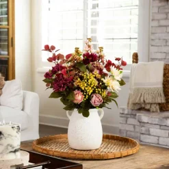25" Mixed Flower Arrangement in Ceramic Vase