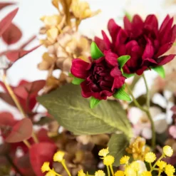 25" Mixed Flower Arrangement in Ceramic Vase