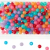 Mixed Jelly Craft Beads, 10mm by Bead Landing™
