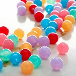 Mixed Jelly Craft Beads, 10mm by Bead Landing™