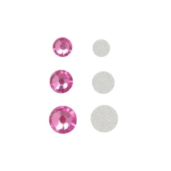 Mixed Round Flatback Austrian Crystals, 90ct. by Bead Landing™