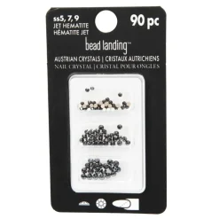 Mixed Round Flatback Austrian Crystals, 90ct. by Bead Landing™