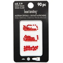 Mixed Round Flatback Austrian Crystals, 90ct. by Bead Landing™