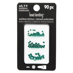 Mixed Round Flatback Austrian Crystals, 90ct. by Bead Landing™