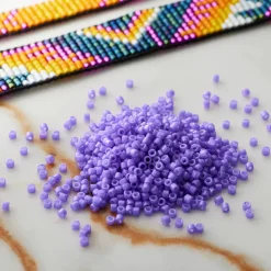 Miyuki Delica Glass Round Seed Beads, 11/0