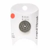 19mm Antique Silver Metal Round Flower Buttons, 4ct. by Loops & Threads®