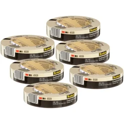 3M® 1" Masking Tape, 6 Rolls