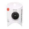 20mm Black Glitter Round Buttons, 6ct. by Loops & Threads®