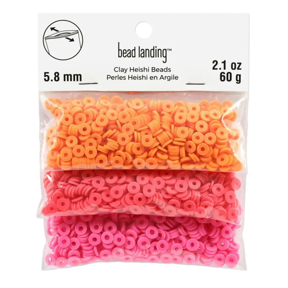 5.8mm Clay Heishi Bead Mix by Bead Landing™