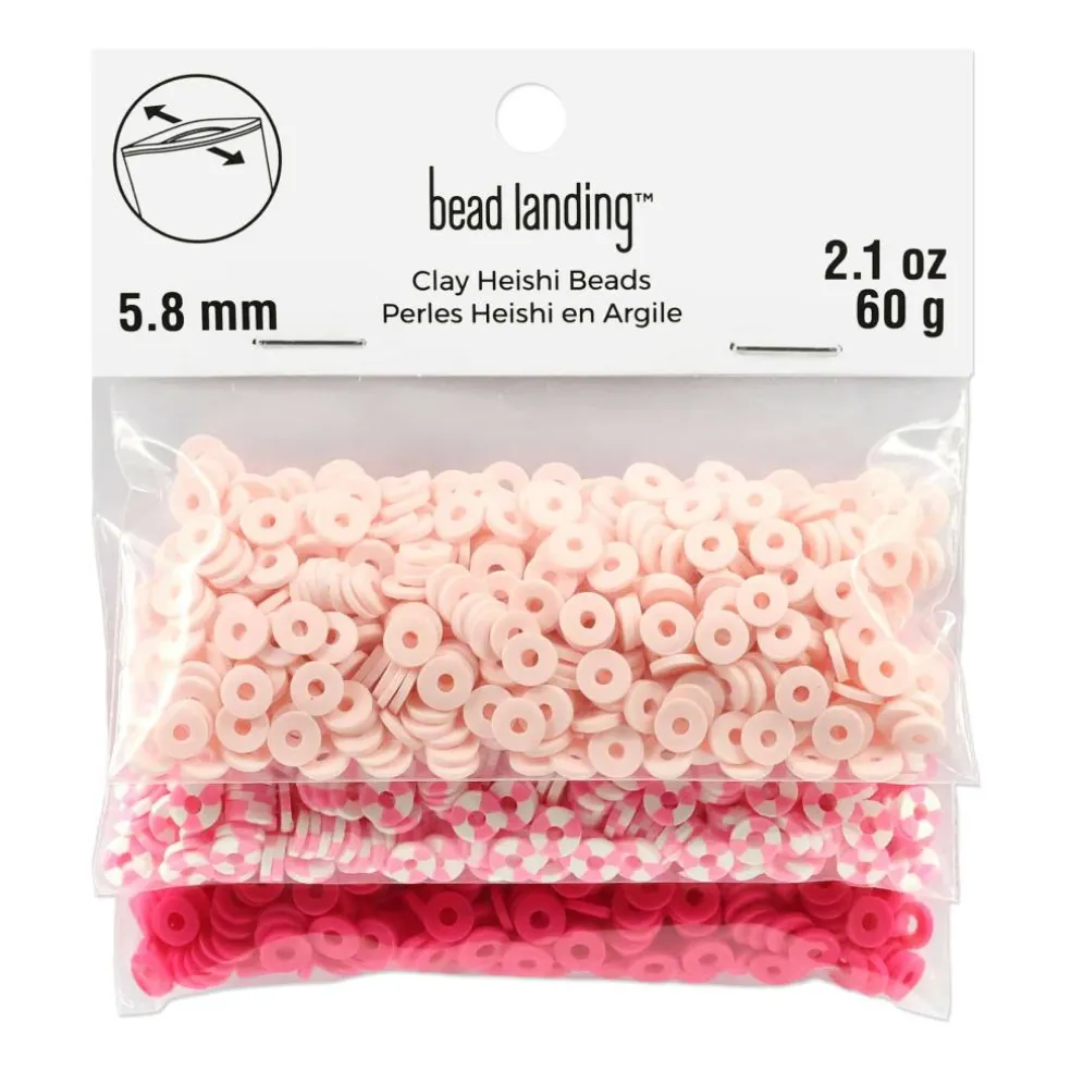 5.8mm Clay Heishi Bead Mix by Bead Landing™