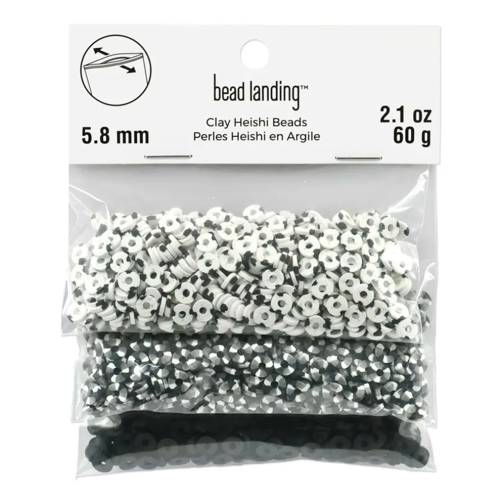 5.8mm Clay Heishi Bead Mix by Bead Landing™