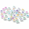 7mm Colorful Alphabet Round Beads by Creatology™