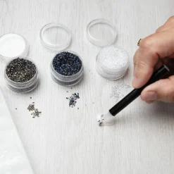 1.2mm Glass Micro Rhinestones by Bead Landing™, 0.7oz.