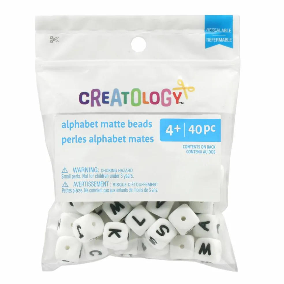 12mm Glow-in-the-Dark Alphabet Beads by Creatology™