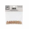 6.5mm Gold & Shell Acrylic Alphabet Beads, 100ct. by Bead Landing™