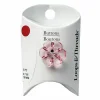 18mm Hot Pink Acrylic Flower Buttons, 5ct. by Loops & Threads®