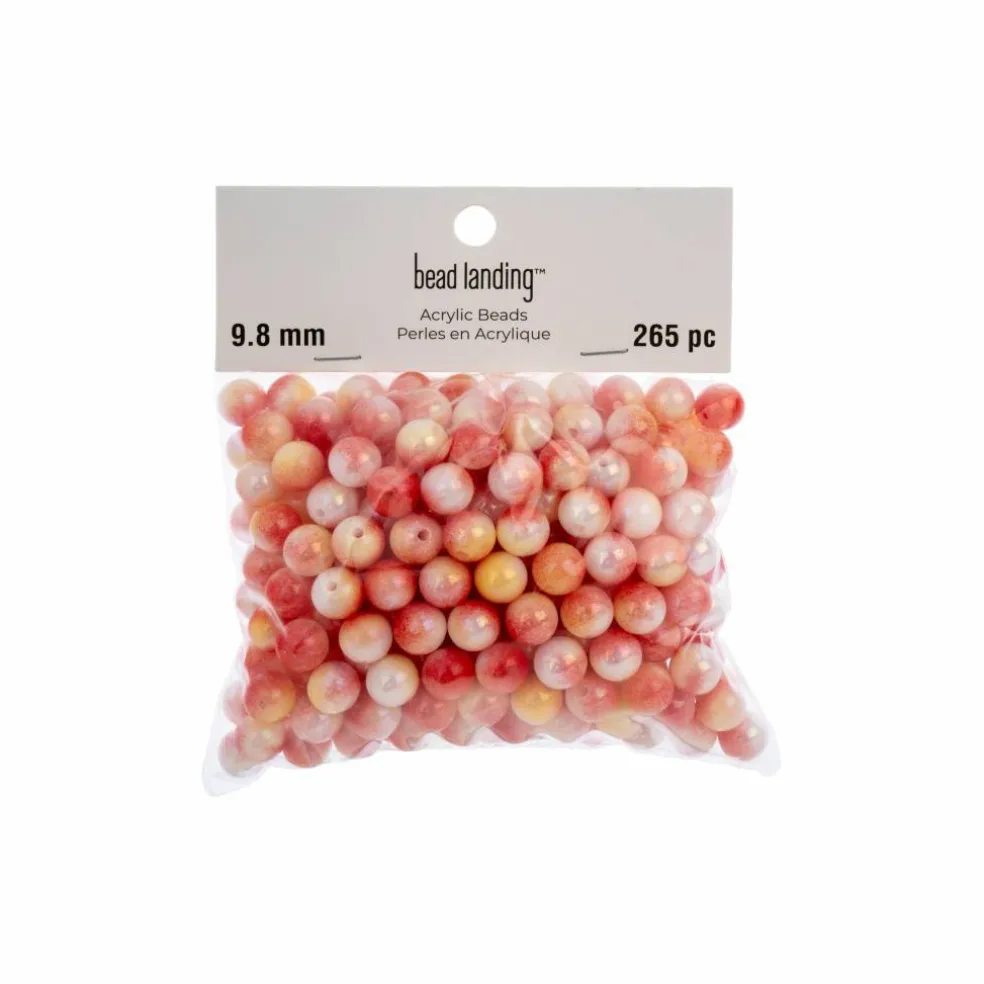 9.8mm Iridescent Round Resin Beads, 265ct. by Bead Landing™