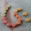 10mm Mixed Czech Glass Leaf Beads by Bead Landing™